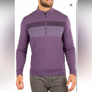 TRAVISMATHEW PIONEER QUARTER ZIP Top NWT L